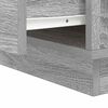vidaXL Armario de Noche Gris 39 x 34,5 x 50 cm Madera de ingenier&iacute;a