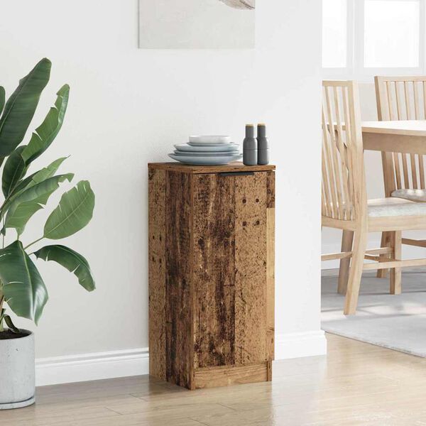 vidaXL Aparador Madera vieja 30 x 30 x 70 cm Madera de ingenier&iacute;a