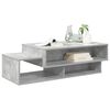 vidaXL Mesa de Caf&eacute; Gris Concreto 105 x 50 x 32,5 cm