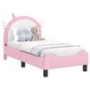 vidaXL Estructura de cama para niños pequeños con cabecera 70 x 140 cm