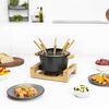 Princess Set de fondue Pure negro 800 W