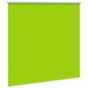 vidaXL Estor Enrollable Opaco hojas verde 145x130cm Tela Ancho 141,6cm