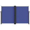 vidaXL Toldo lateral retr&aacute;ctil azul 160x1000 cm