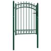 vidaXL Puertas de cerca EMMEN 104 x 109,5 cm Con cerradura