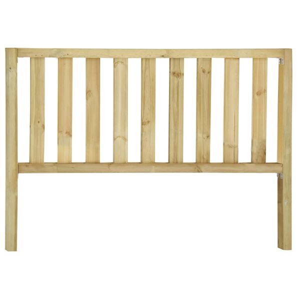 vidaXL Valla de jard&iacute;n de madera de pino impregnada 7,1x1,3 m