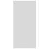 vidaXL Aparador de madera contrachapada blanco 88x30x65 cm