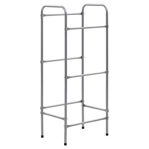 vidaXL Estanter&iacute;a almacenaje para 3 cajas acero plateado 50x33x116 cm