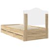 vidaXL Estructura de cama Roble Sonoma 90 x 200 cm Madera Ingenieril