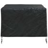 vidaXL Funda para muebles Liso Negro 60 x 60 x 45 cm tela