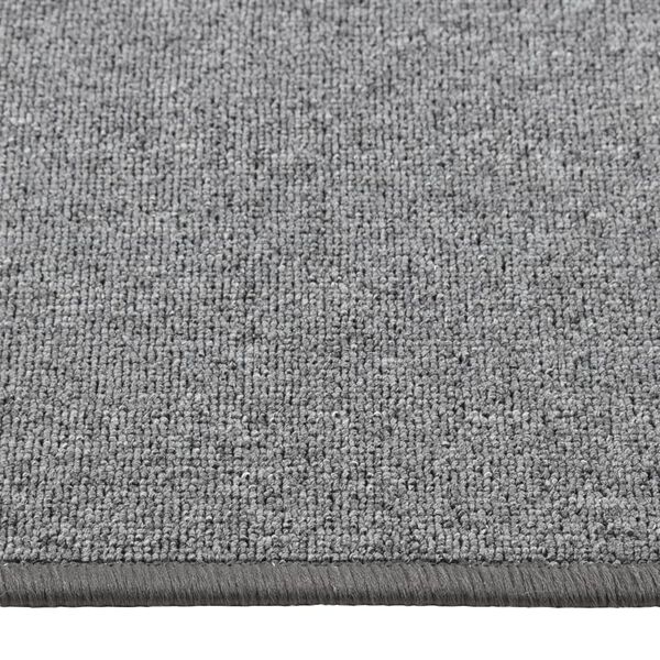 vidaXL Alfombra de pasillo gris oscuro 80x250 cm