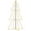 vidaXL &Aacute;rbol de Navidad 300 luces LED interior y exterior 120x220 cm