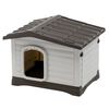 Ferplast Caseta para perros Dogvilla 60 gris 58x48x44 cm
