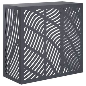 vidaXL Funda para Aire Acondicionado Gris antracita 110 x 50 x 105 cm