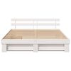 vidaXL Estructura de cama con caj&oacute;n 200 x 200 cm Madera de pino macizo