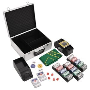 vidaXL Juego de fichas de p&oacute;ker 300 piezas 11,5 g