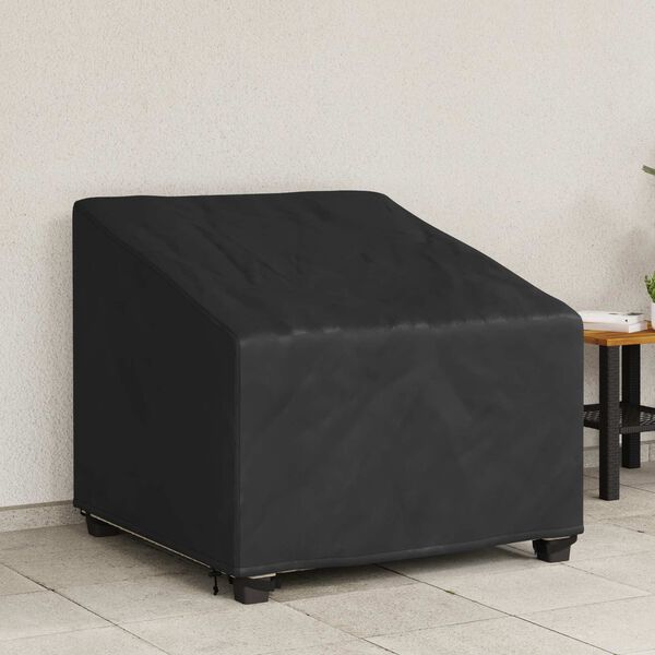 vidaXL Funda para Silla de Jardín Negro 90 x 90 x 50 / 75 cm Tela 420D