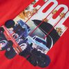 Camiseta infantil rojo 104