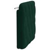 vidaXL Cabecero de cama acolchado terciopelo verde oscuro 90 cm