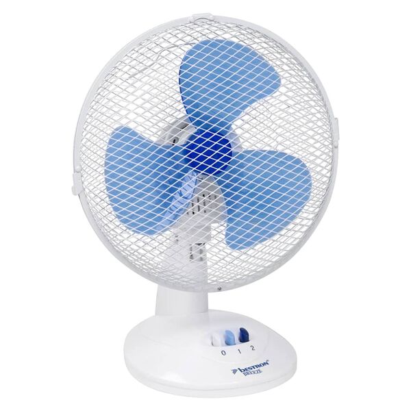 Bestron Ventilador de mesa 27 cm blanco DDF27W