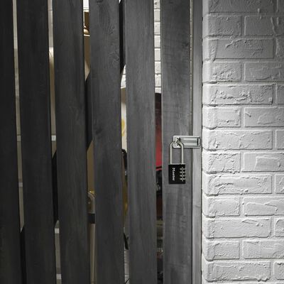 Master Lock Candado con código aluminio 40 mm negro 7640EURDBLKLH