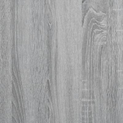 vidaXL Estantería de cocina madera ingeniería metal gris 90x40x84 cm