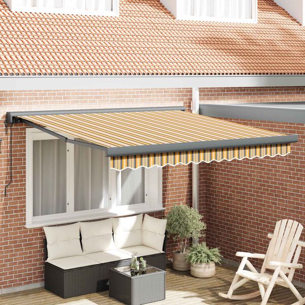vidaXL Toldo Multicolor 300 x 250 x 165 cm Poli&eacute;ster y Aluminio