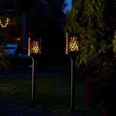 Luxform Lámpara LED de jardín Cylinder