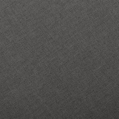 vidaXL Silla mecedora de tela gris oscura