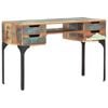 vidaXL Escritorio de madera maciza reciclada 118x48x75 cm