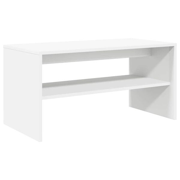 vidaXL Mueble para TV madera contrachapada blanco 60x40x40 cm