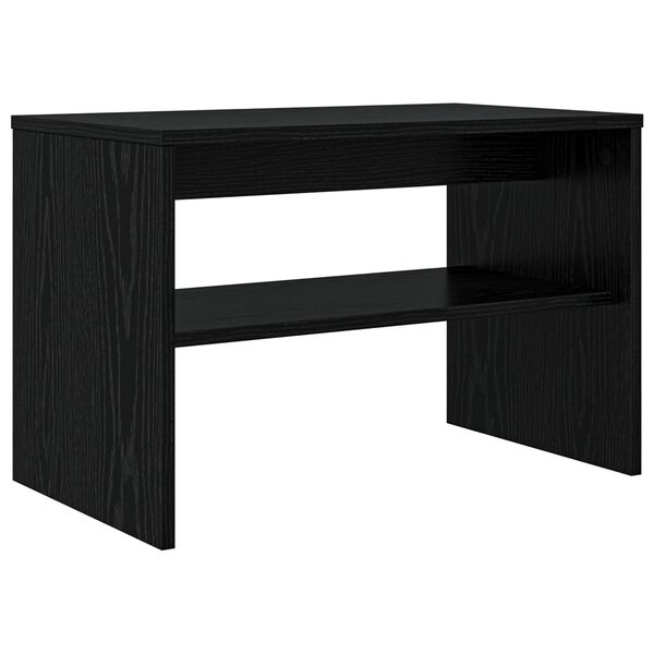 vidaXL Mueble de TV Roble Negro 60 x 35 x 40 cm Madera de ingenier&iacute;a