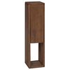 vidaXL Armario Lateral de Ba&ntilde;o Natural 25 x 25 x 100 cm
