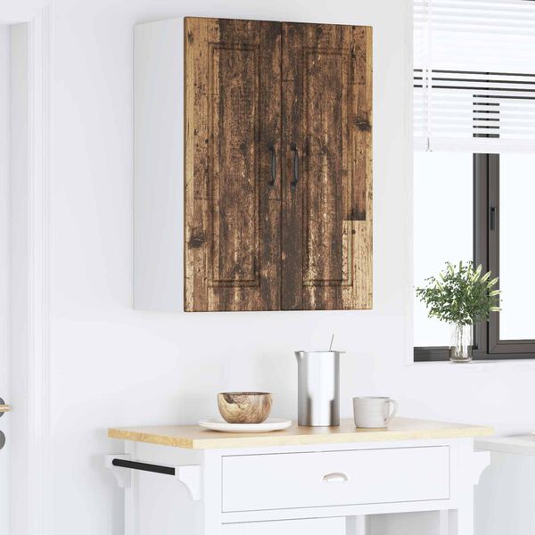 vidaXL Mueble de Cocina con estante Madera vieja 60 x 31 x 80 cm