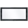 vidaXL Espejo de pared estilo barroco negro 120x60 cm