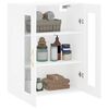 vidaXL Armario de pared blanco 69,5x34x90 cm