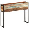 vidaXL Jardinera de madera maciza reciclada 90x20x68 cm