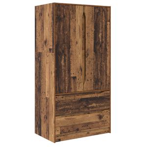 vidaXL Armario Madera vieja 79,5 x 49 x 156 cm Madera de ingenier&iacute;a