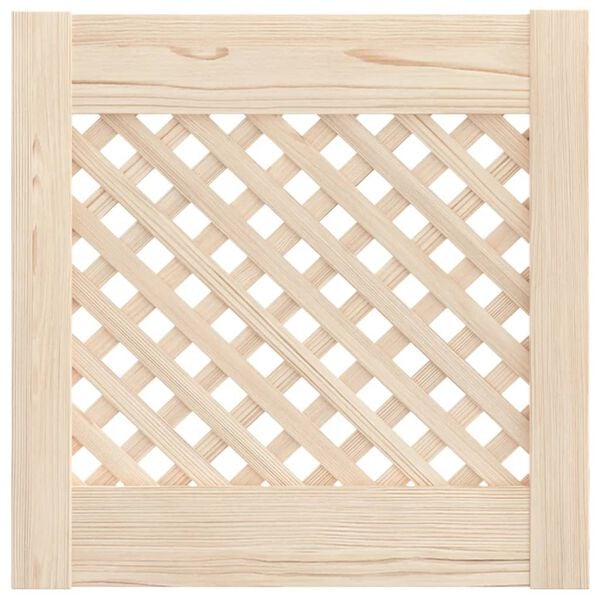 vidaXL Puertas de armario entramado 2 uds madera pino 39,5x39,5cm