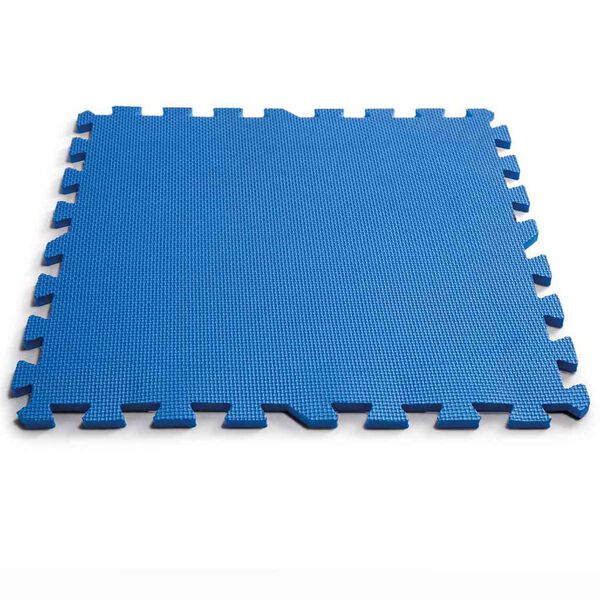 Intex Protectores de suelo para piscina 8 uds azul 50x50 cm