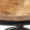 vidaXL Mesa auxiliar de madera maciza de mango 40x40x52 cm