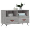 vidaXL Mueble de TV madera de ingeniería gris Sonoma 80x36x50 cm