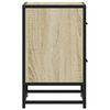 vidaXL Mesita de noche madera de ingenier&iacute;a roble Sonoma 40x31x50 cm