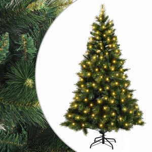 vidaXL &Aacute;rbol de Navidad artificial con ramas articuladas 120 cm