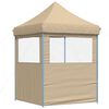 vidaXL Carpa de Fiesta Beige 200 x 200 x 306 cm Tela Oxford