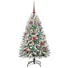 vidaXL &Aacute;rbol de Navidad artificial Verde y 120 cm PVC y Metal
