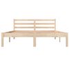 vidaXL Estructura de cama sin colchón madera maciza pino 140x190 cm