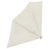 vidaXL Toldo lateral plegable de balcón color crema 140x140 cm