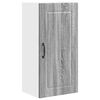 vidaXL Armario de Pared PORTO Gris Sonoma 40 x 31 x 80 cm