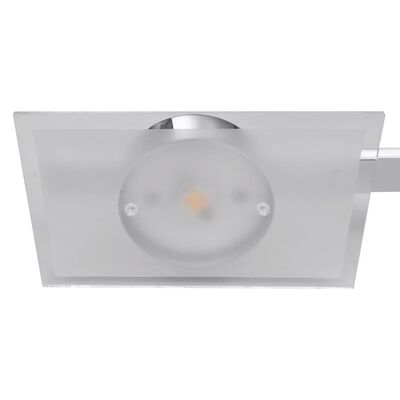 Lámpara de techo colgante LED de 100cm, luz blanca cálida, 5x5w