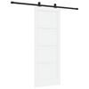 vidaXL Puerta Corredera 78 x 202 cm Madera de ingenier&iacute;a